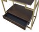 ACME Furniture Yumia Clear/Gold Bookshelf-3