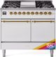 Ilve® Nostalgie II Series 40" Custom RAL Color Pro Style Dual Fuel Range-0