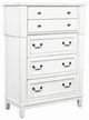 Emerald Home Stoney Creek Antique White Chest-0