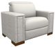 La-Z-Boy® Armitage Ivory Leather Power Reclining Chair and a Half with Headrest-0
