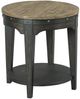 Kincaid Furniture Plank Road Artisan's Charcoal Round End Table-0