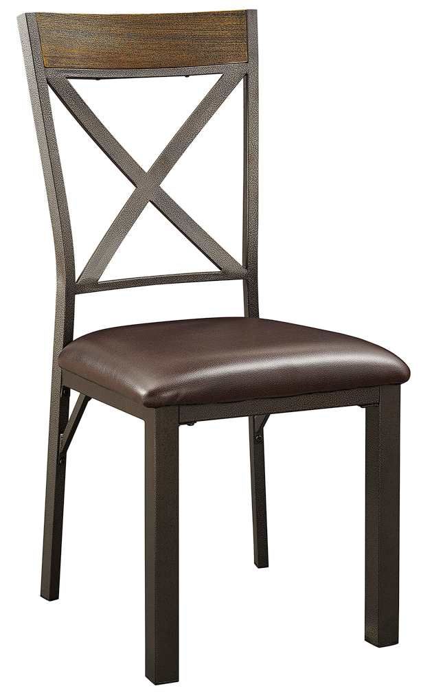 Bernards Brockton Black Side Chair-0