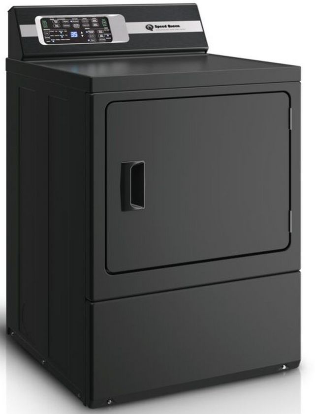 Speed Queen® DR7 7.0 Cu. Ft. Matte Black Gas Dryer-2