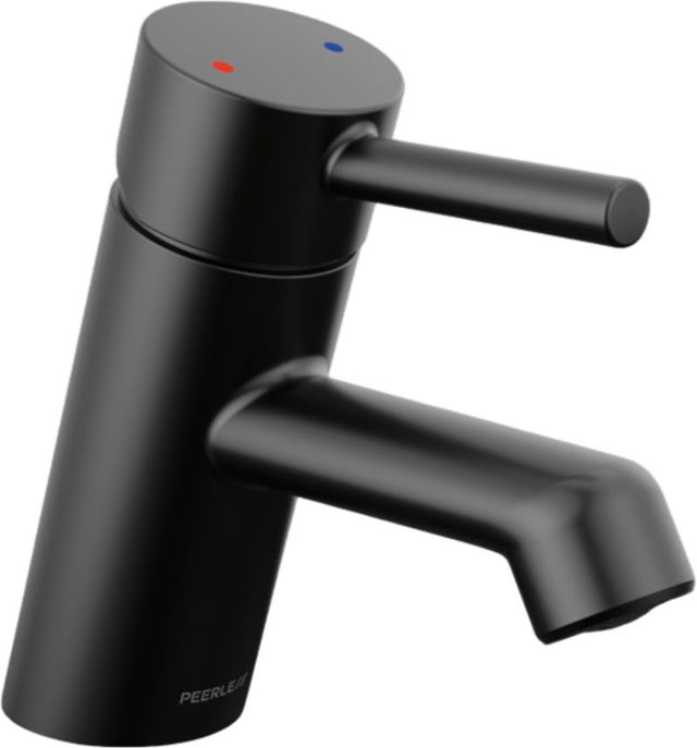 Peerless Precept® Matte Black Single Handle Bathroom Faucet-0