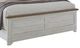 American Woodcrafters Meadowbrook Sand/Whitewash Queen Arched Panel Bed-2