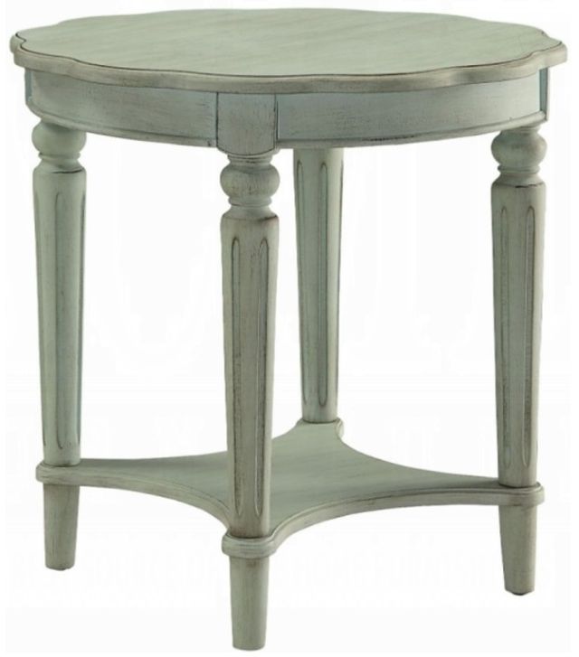 ACME Furniture Fordon French Antique Green End Table-0