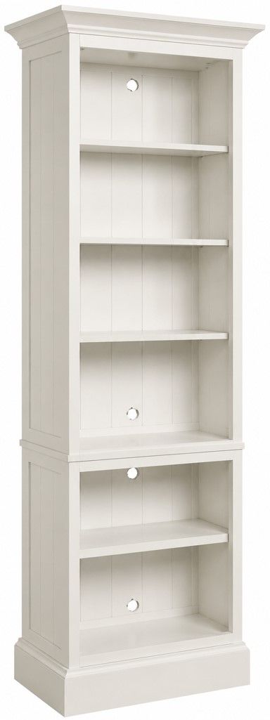 Hammary® Structures White Single Bookcase Cabinet-0