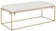 Fairfield® Customizable Soren Brushed Brass Rectangular Ottoman-0