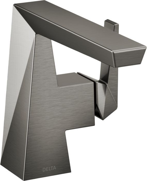 Delta Trillian™ Lumicoat® Black Stainless Single Handle Bathroom Faucet-0