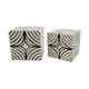 A & B Home 2-Piece Black/White Box Set-0