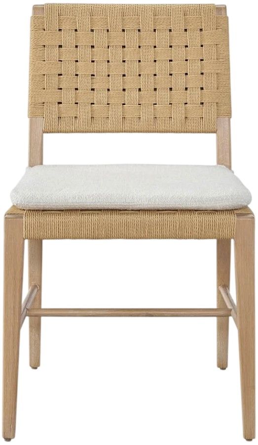 Universal Explore Home™ Modern Nomad White Oak Side Chair-3