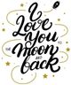 Classy Living Stellar Love Typography Wall Art-0