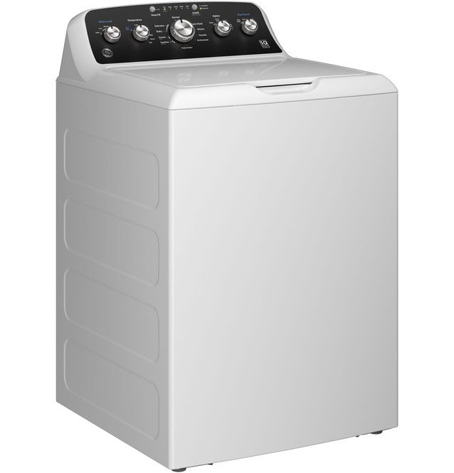 GE® 4.5 Cu. Ft White Agitator Top Load Washer with Stainless Steel Basket, Cold Plus and Wash Boost-2