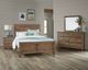 Vaughan-Bassett Centennial Solids Chestnut Creek Fawn King Sleigh Bed-2