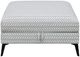 Coaster® Clint Multi-Colored Upholstered Ottoman with Tapered Legs-1