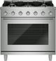 Bosch® 500 Series 36” Stainless Steel Pro Style Gas Range-0