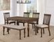 Steve Silver Co. Joanna Caramel/Oatmeal Bench -4