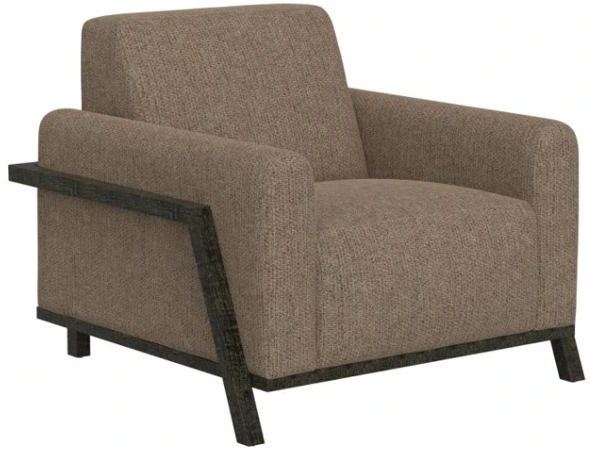 International Furniture Direct Fika Brown Arm Chair LFD Home