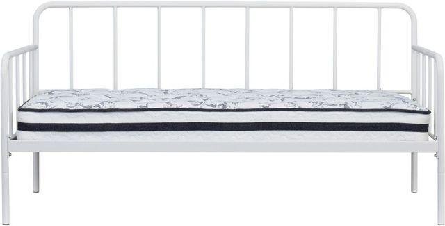 Signature Design by Ashley® Trentlore White Twin Metal Day Youth Bed with Platform-1