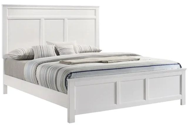New Classic® Home Furnishings Andover White Youth Full Panel Bed-0