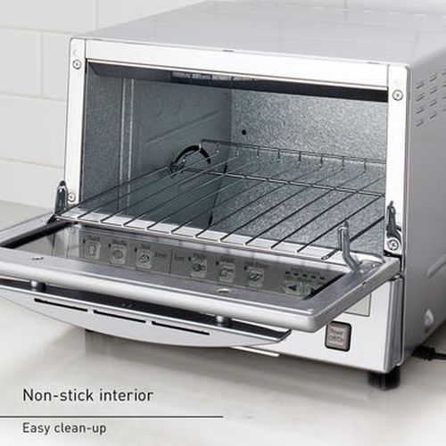 Panasonic FlashXpress Stainless Steel 4 Slice Toaster Oven Nebraska Appliance Center Norfolk NE