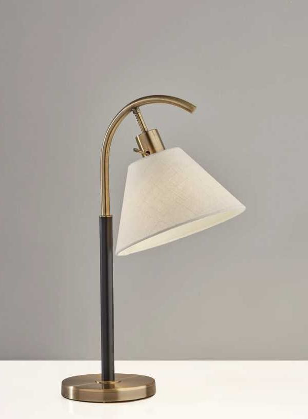 Adesso® Jerome Antique Brass Table Lamp-1