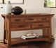 A-America® Eldora Saddle Brown Sofa Table-1