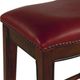 Elements International Fiesta Red Counter Stool-3