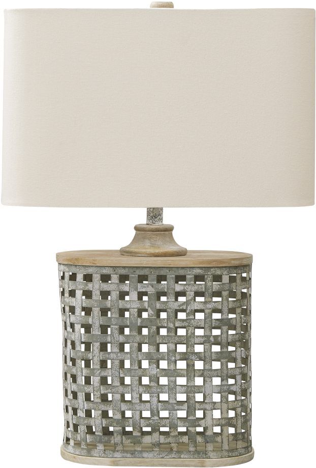 Signature Design by Ashley® Deondra Gray Table Lamp