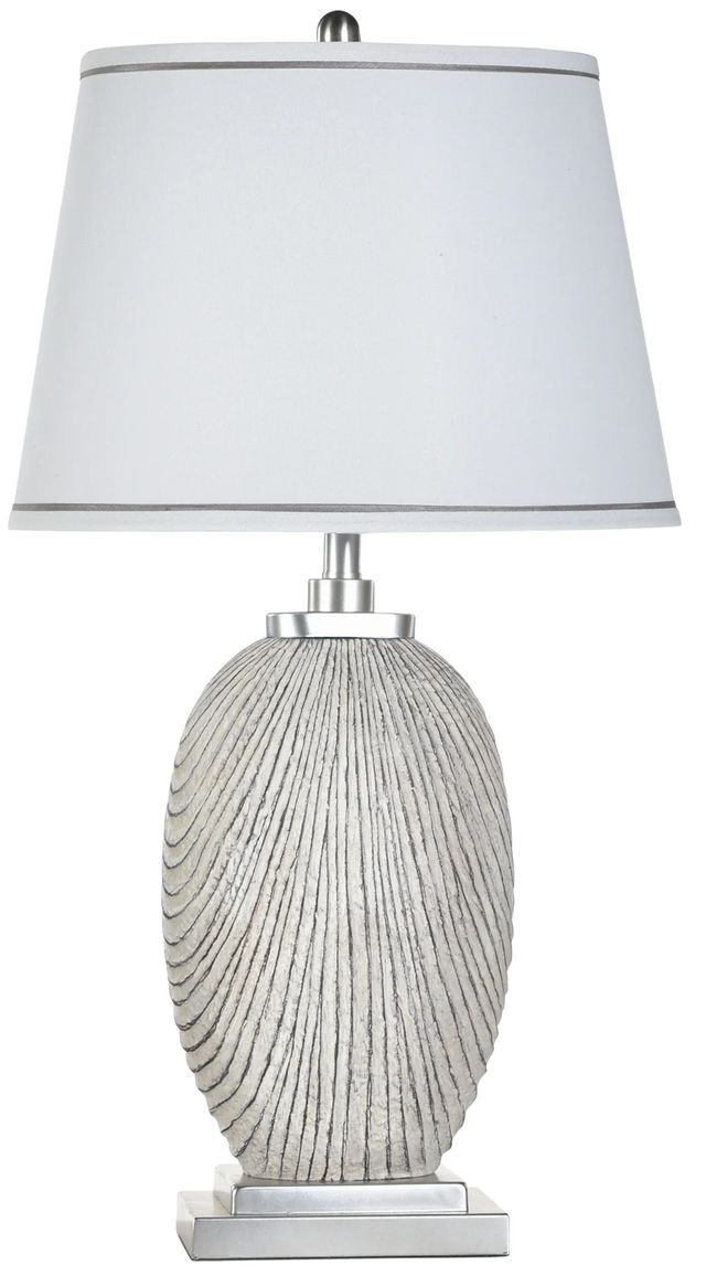 Stylecraft Igdir Silver Table Lamp-0