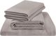 Tempur-Pedic® 5-Piece Cool Gray Rayon Split California King Sheet Set-0