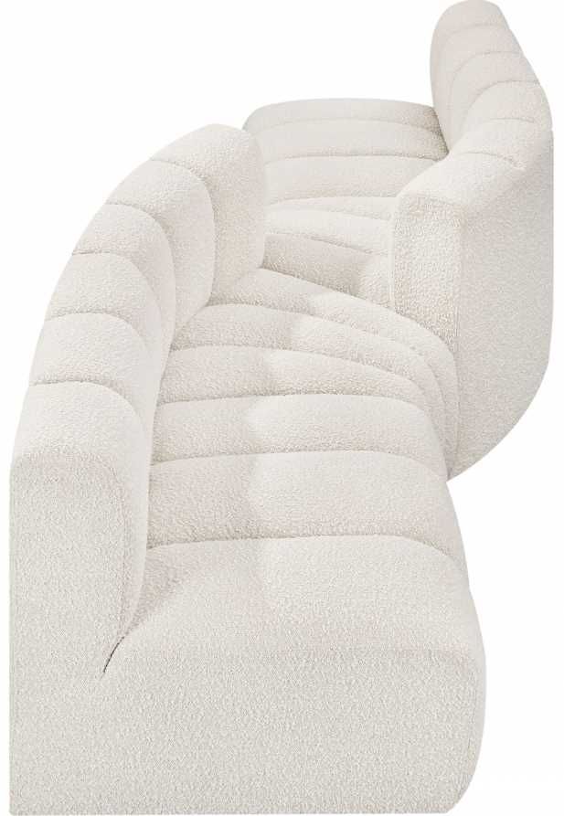 Meridian Furniture Arc 4-Piece Cream Modular Sectional-2
