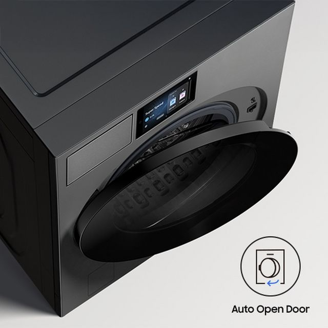 Samsung Dark Steel Laundry Pair-9