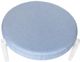 Stylecraft Dann Foley Lifestyle Light Blue Round Ottoman-1