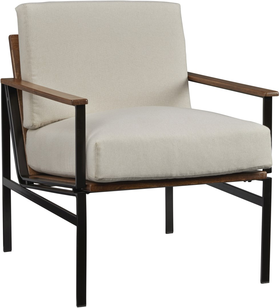 Tilden Accent Chair - Ivory/Brown Tilden Accent Chair - Ivory/Brown