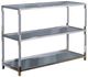 Furniture of America® Ludvig Glass Top Sofa Table with Chrome Frame-0