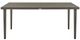 Armen Living Silvana Aluminum/Gray Outdoor Dining Table-1