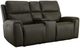 Flexsteel® Jarvis Mica Power Reclining Loveseat with Console and Power Headrests-0