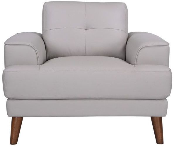 Porter International Designs Anzio Cream Leather Chair-0