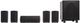 Definitive Technology® ProCinema Series Black 5.1 Channel High-Performance Compact Surround Sound System-0