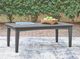 Signature Design by Ashley® Cove Beach Gray Stainless Steel Outdoor Cocktail Table-1