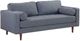 TOV Furniture Cave Navy Tweed Loveseat-0