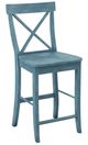 John Thomas Furniture® Customizable Select 24" X-Back Counter Stool-1