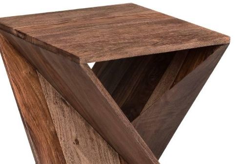 Jaipur Furniture Floris Brown Side Table-1