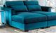 Furniture of America® Peregrine 2-Piece Teal Modular Sectional -2