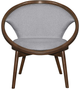 Mazin Furniture Lowery Gray Upholstered Accent Chair-1