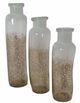 A & B Home 3-Piece Mitchell Beige/Gold Vase-1