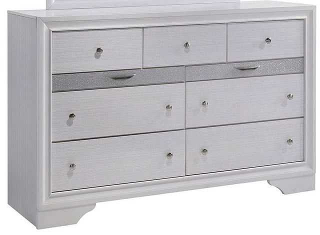 Furniture of America® Chrissy White Dresser-0