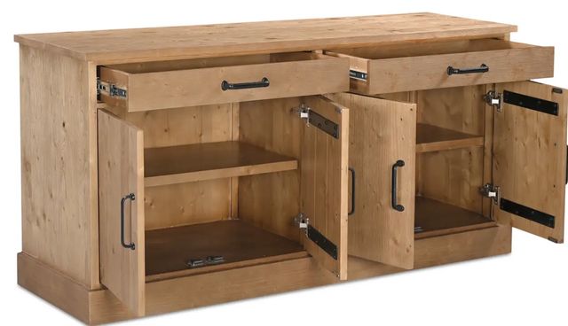 Moe's Home Collection Tade Honey Pine 2-Drawer Sideboard-3
