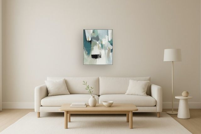 Classy Living Mesmerizing Oceanic Whispers I Wall Art-1